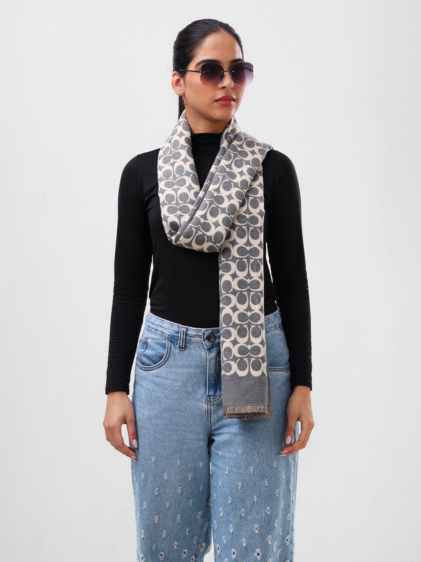 Grey Heritage Loop Wrap