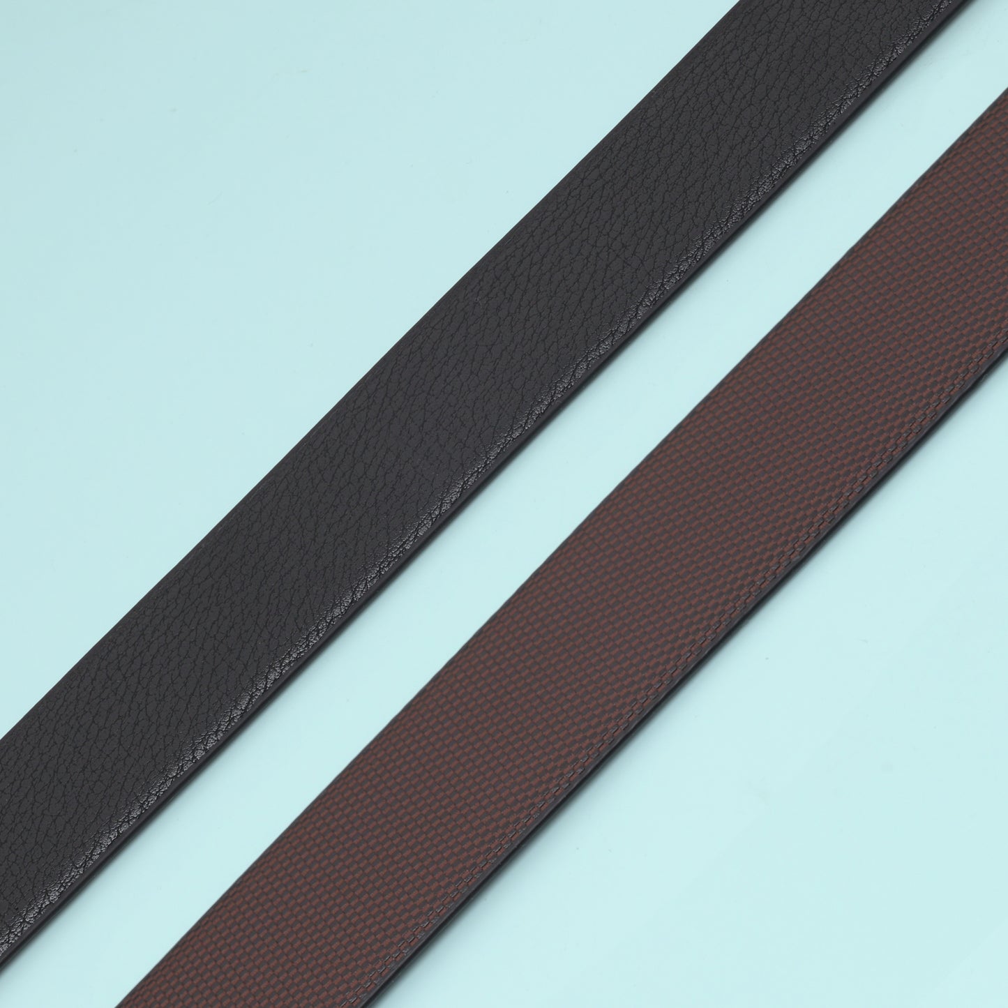 Regal Rose-Gold Textured Belt