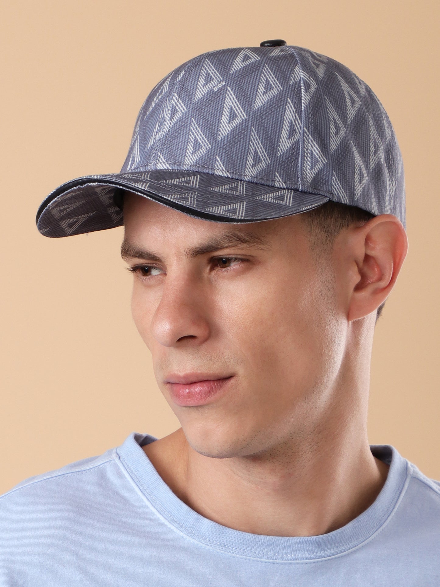 Trendy Dior Geometric Print Baseball Cap - Stylish & Modern
