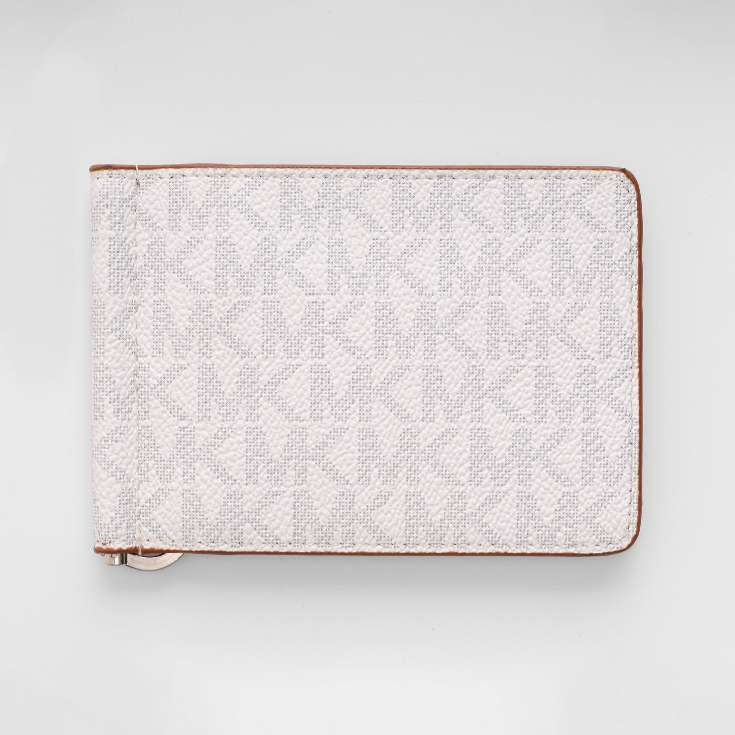 Kors Jet Set Signature Wallet – Chalk Brown