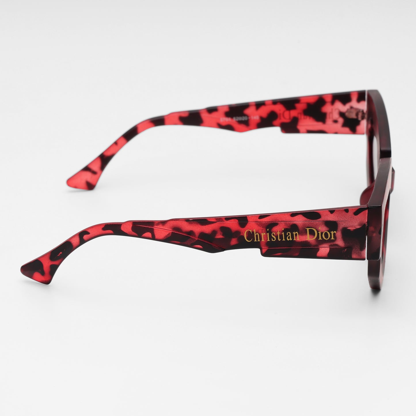 “Red Camo Impact” Cat-Eye Sunglasses
