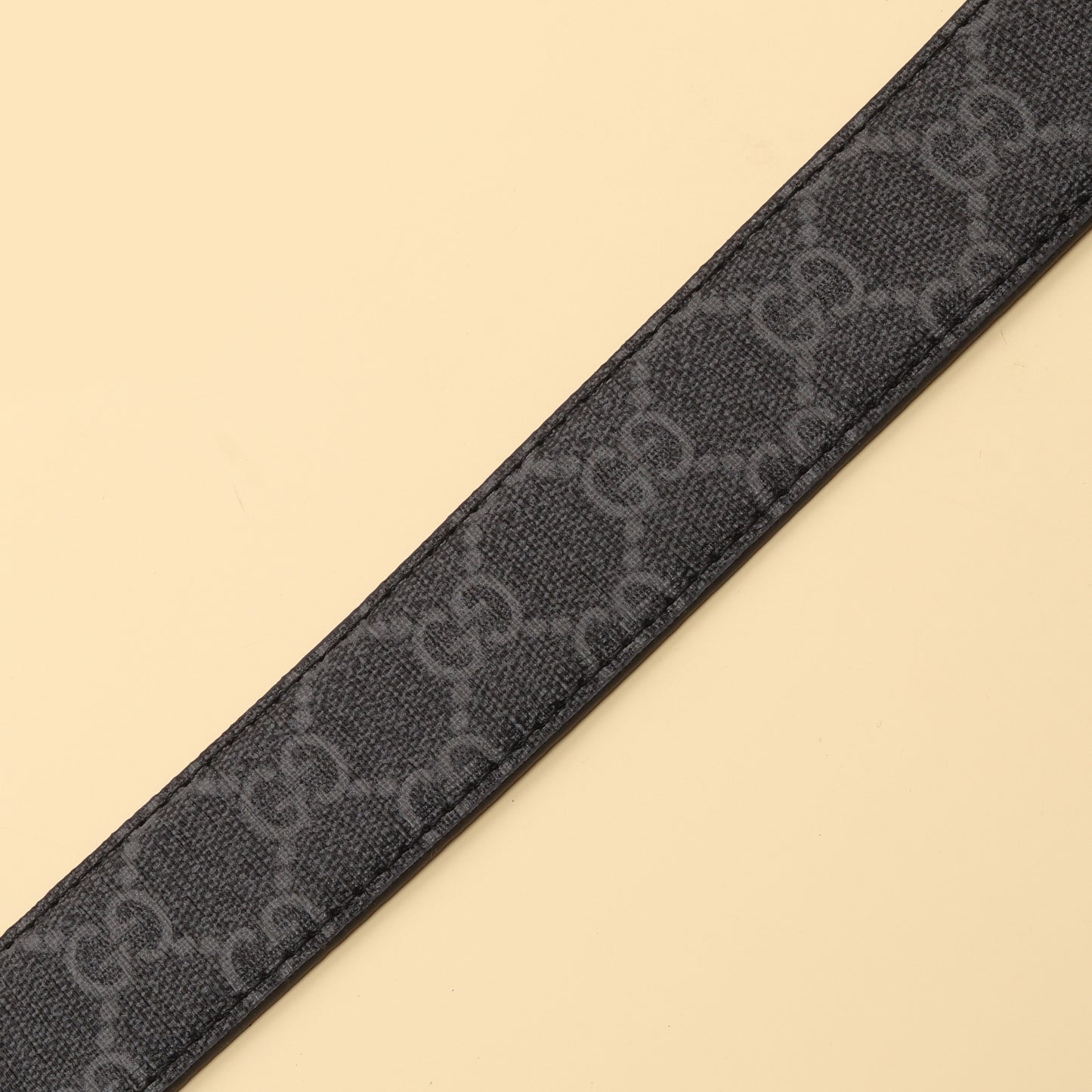 Grey Monogram GG Belt