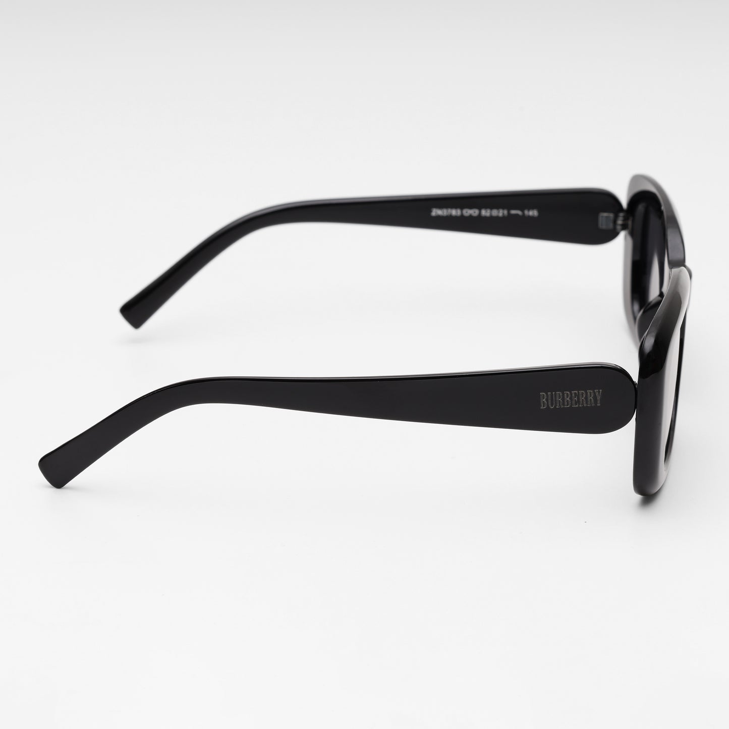 Burberry Noir Classic Rectangular Sunglasses