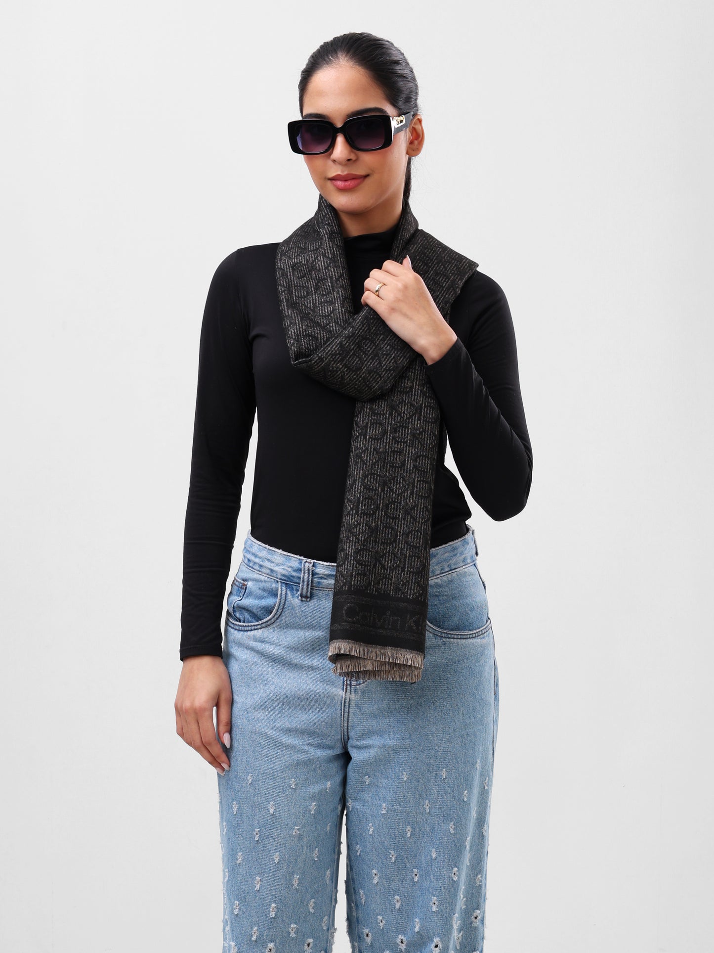 Midnight Mono Scarf