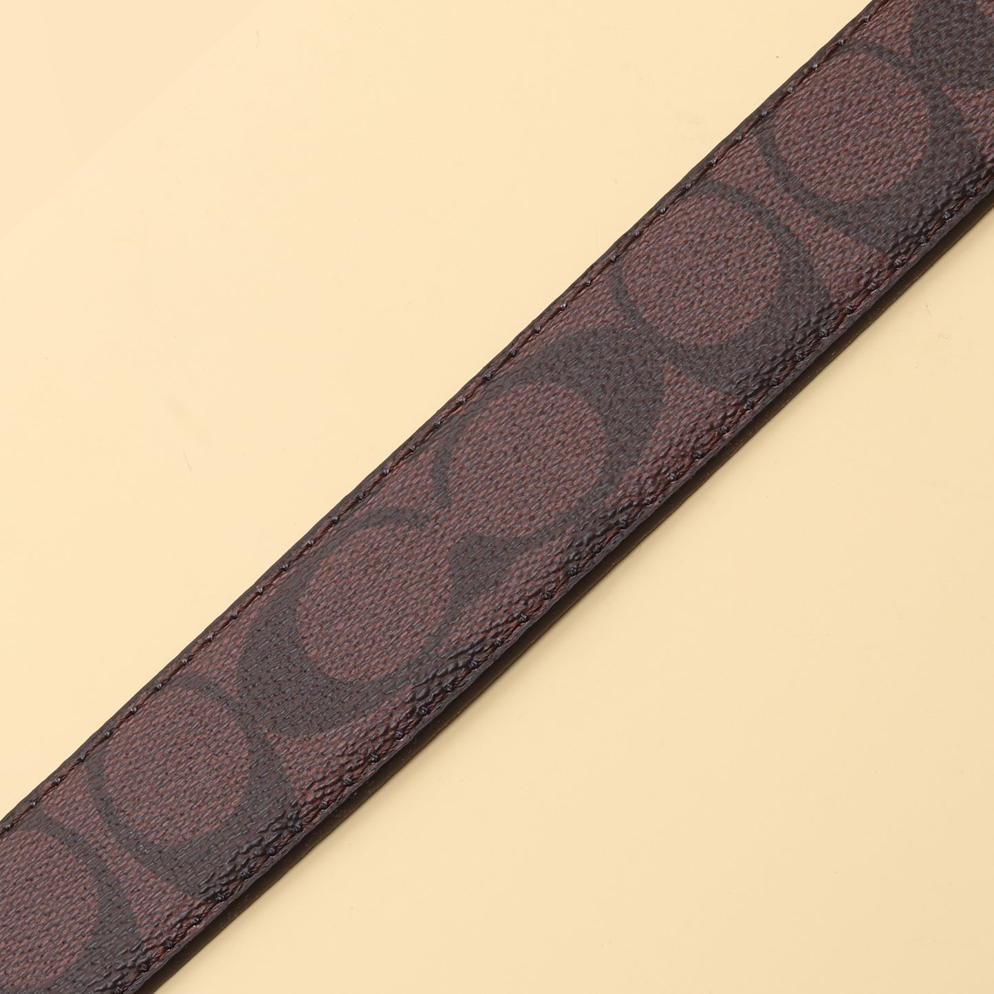 Signature Buckle Brown Belt