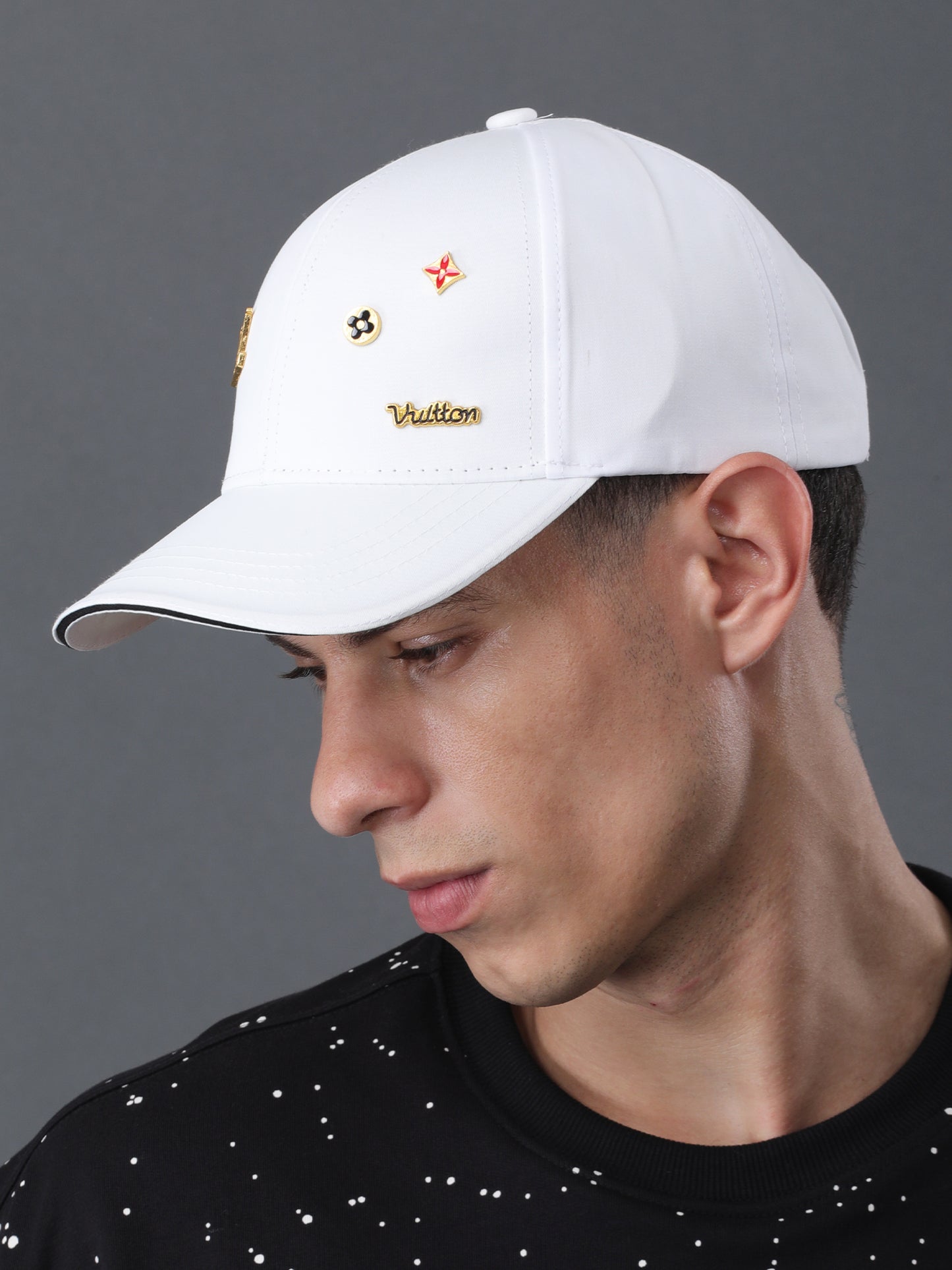 Vuitton Inspired Baseball Cap