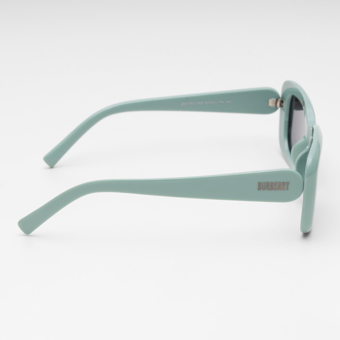 Burberry Mint Charm Rectangular Sunglasses