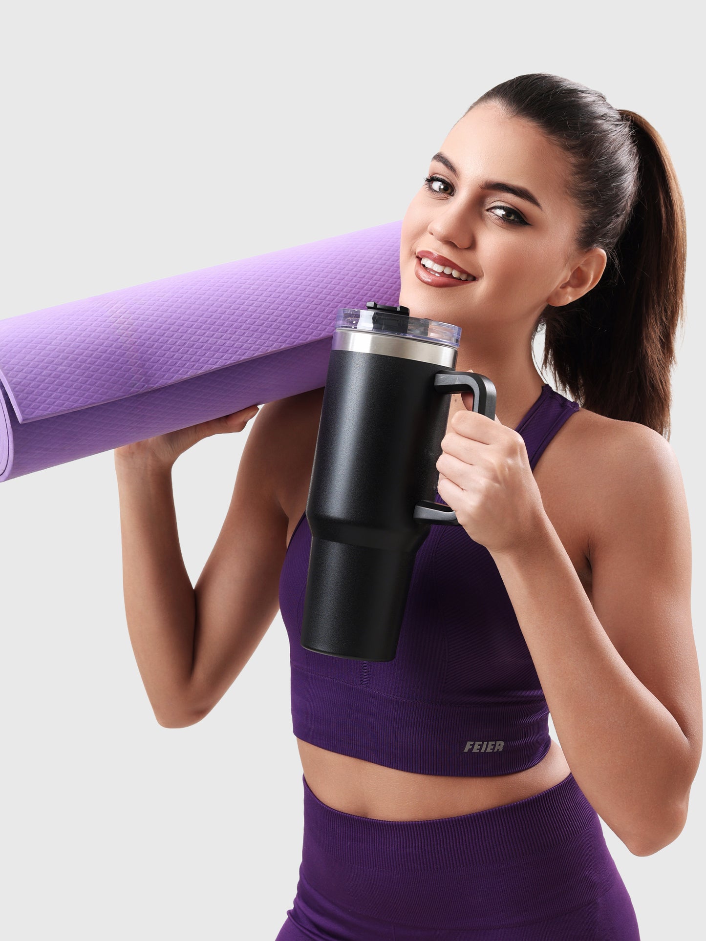 Midnight Matte Hydration Mug