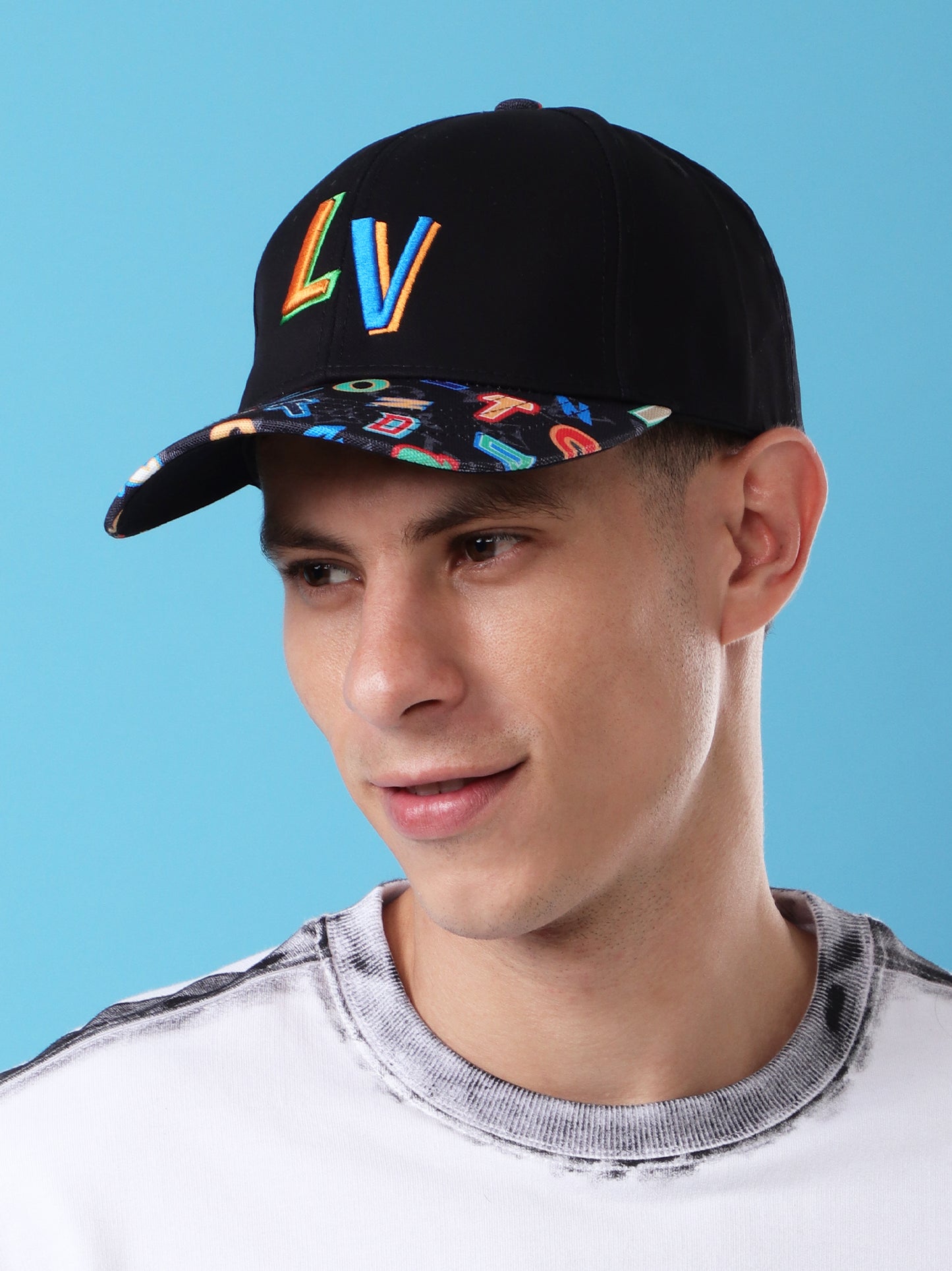 Pop Art Vibes Cap – Multicolor Street Edition