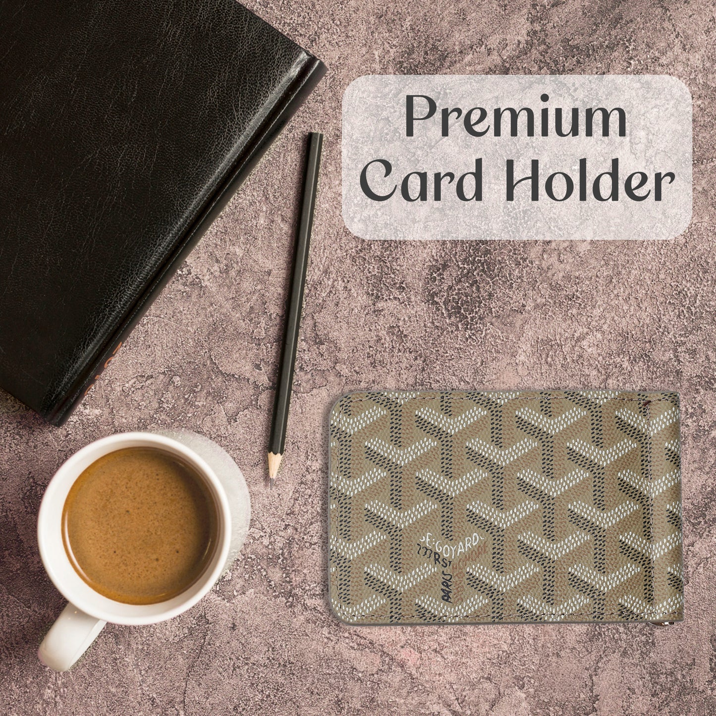 Sandstone Signature Bifold Wallet