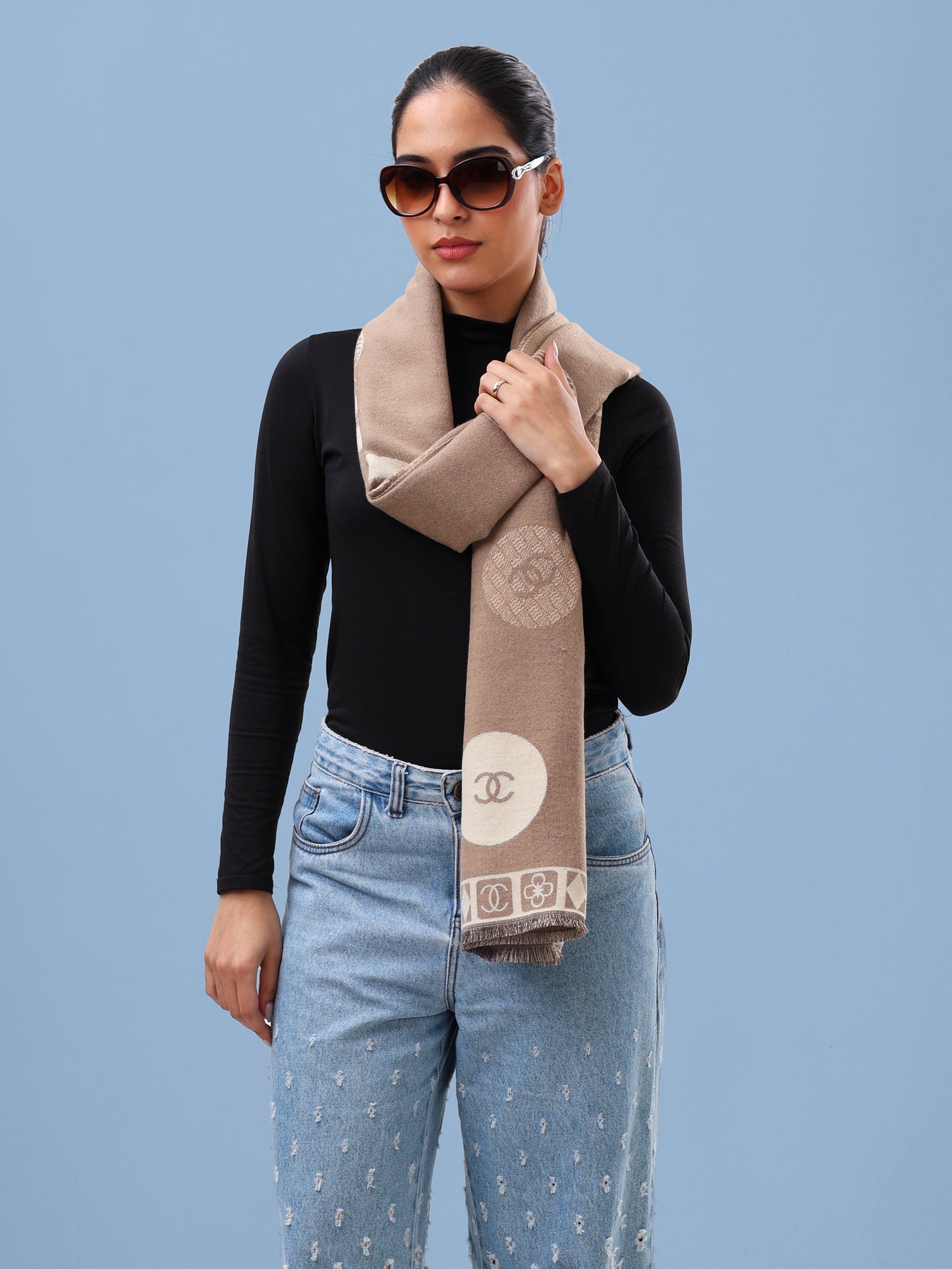 Soft Taupe Logo Wrap