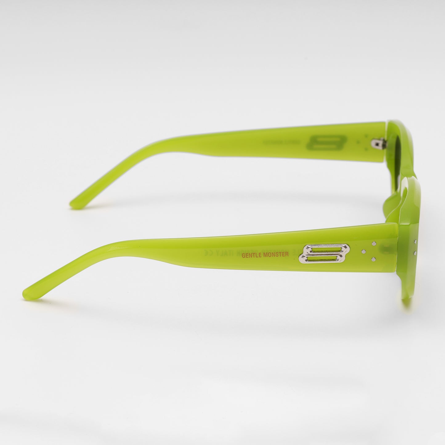 Neon Green Cat-Eye Sunglasses