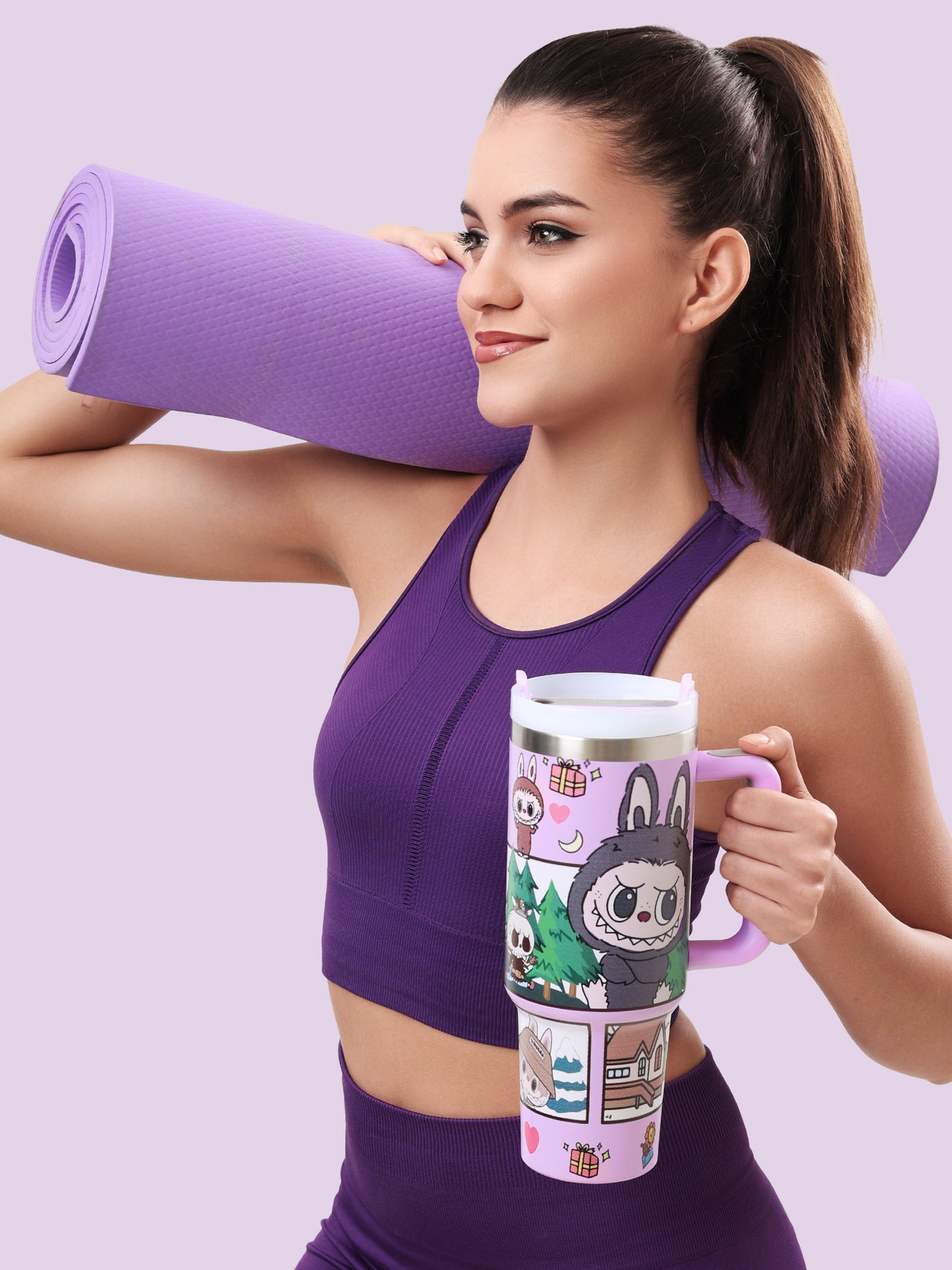 LABUBU “Forest Vibes” Lilac  Sipper