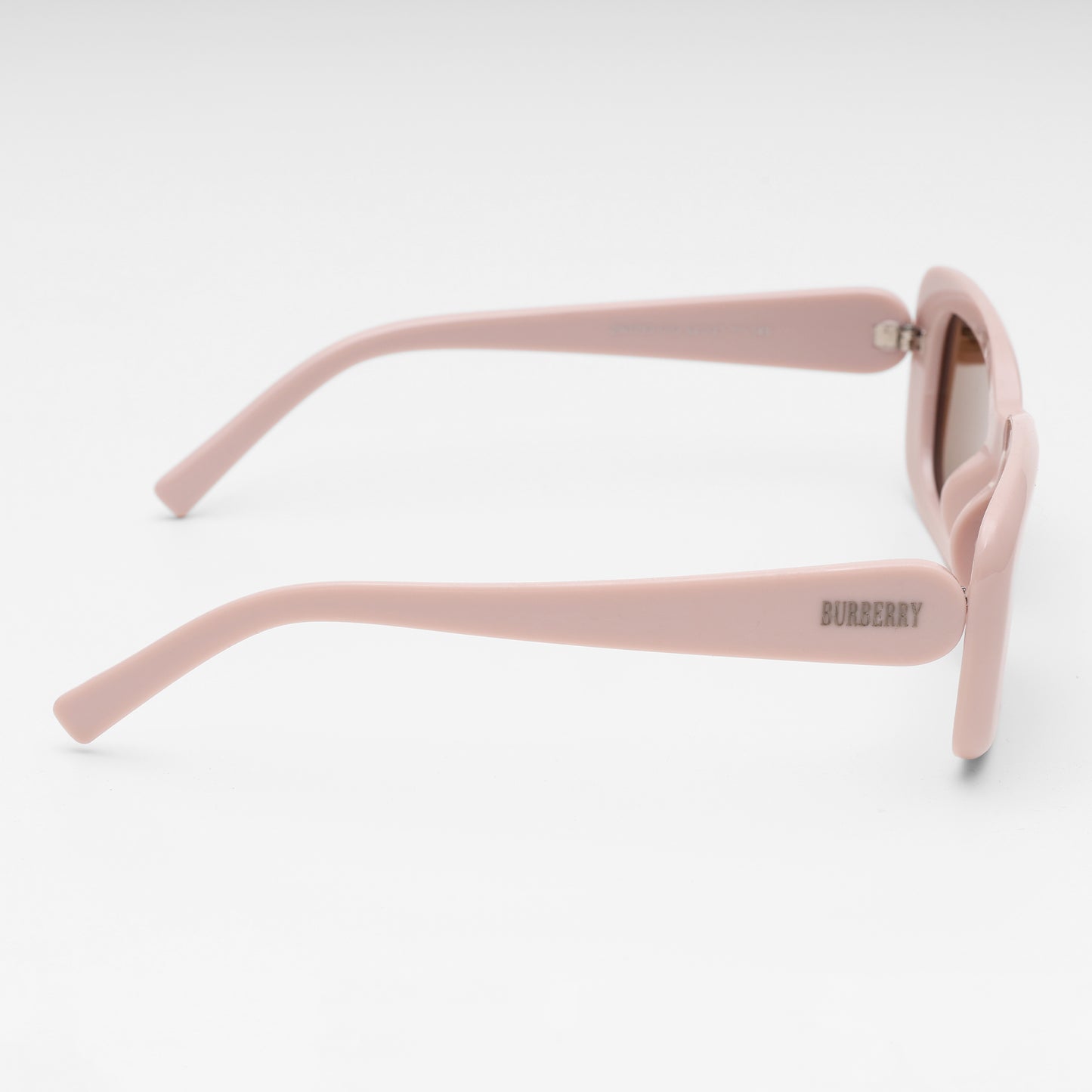 Blush Luxe Rectangular Sunglasses