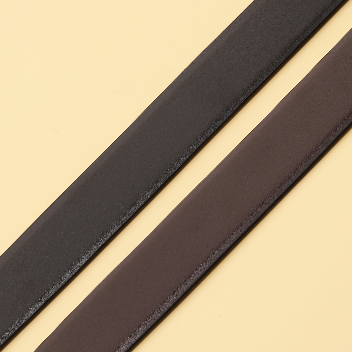 Klein Signature “CK” Black Leather Belt
