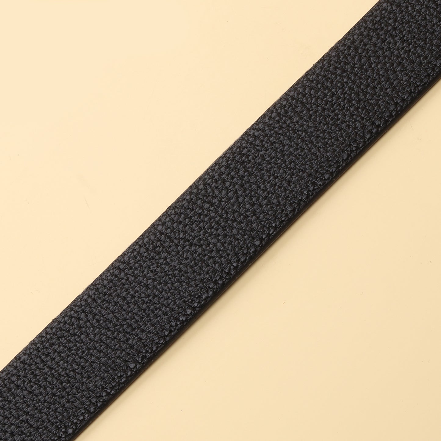 Vuitton Black Pebble Leather Belt