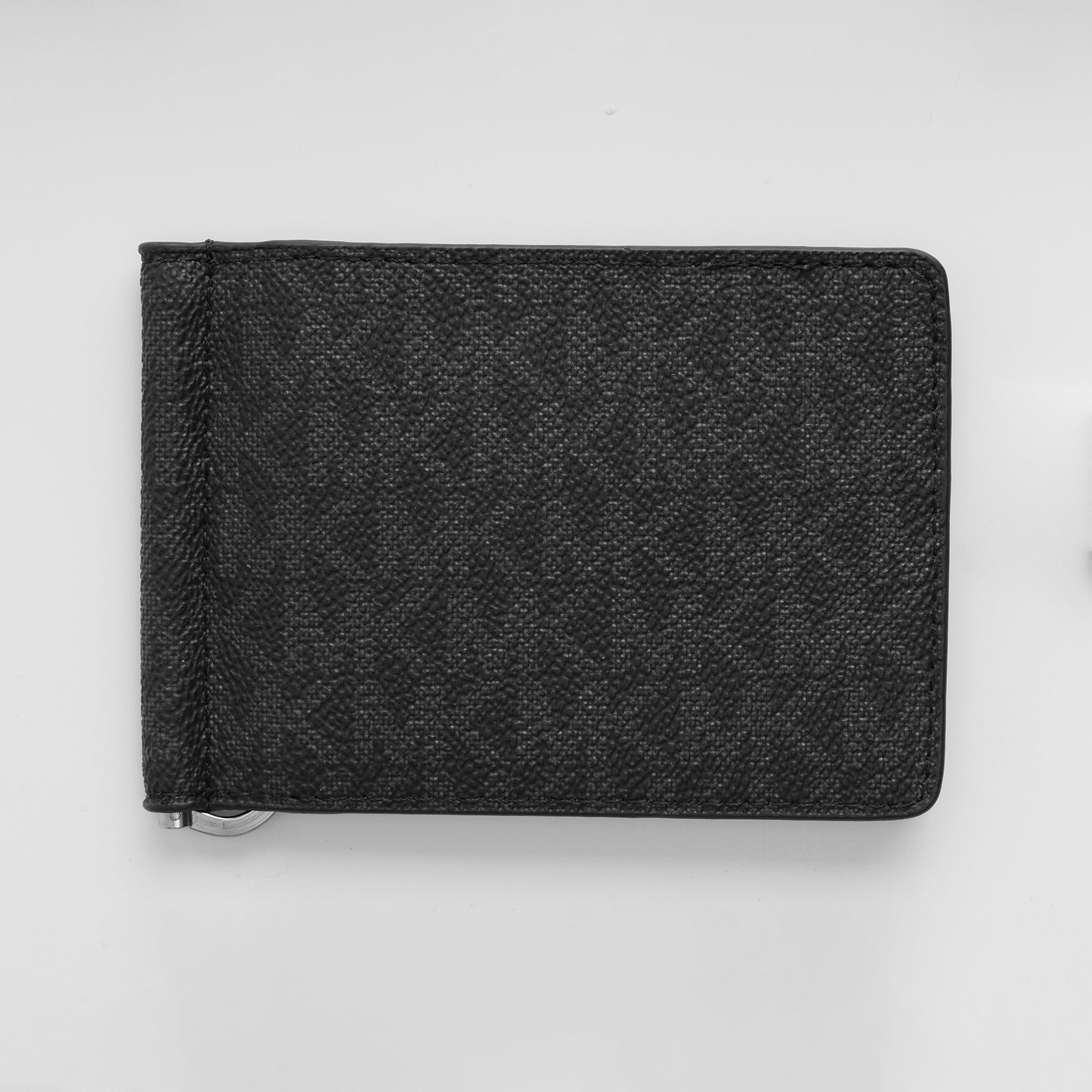 Kors Signature Black Leather Wallet