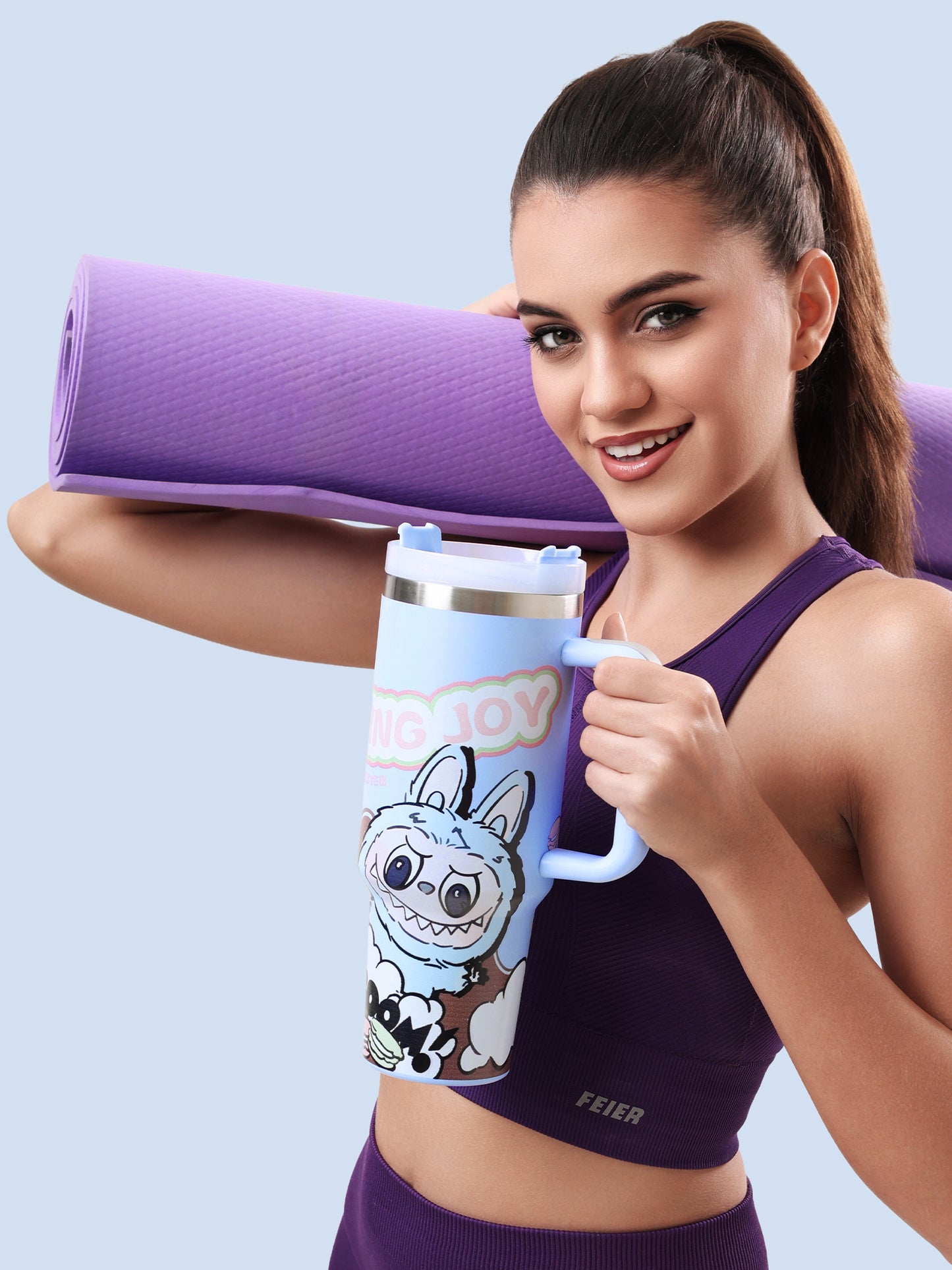 LABUBU “Bringing Joy” Sky  Sipper