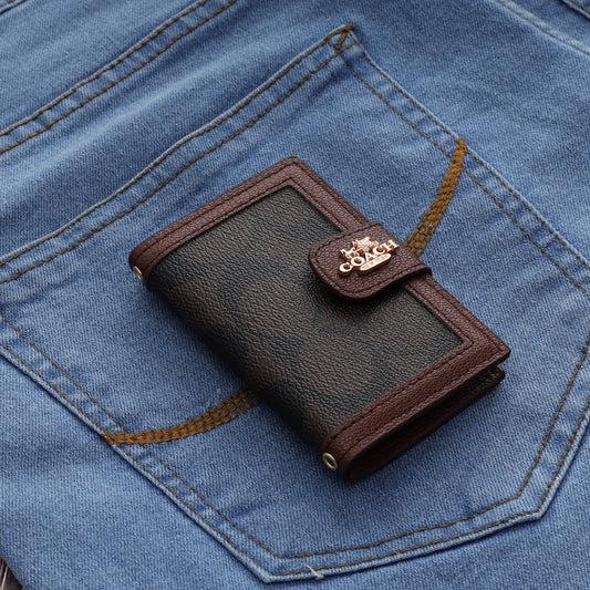 Espresso Monogram Long Wallet