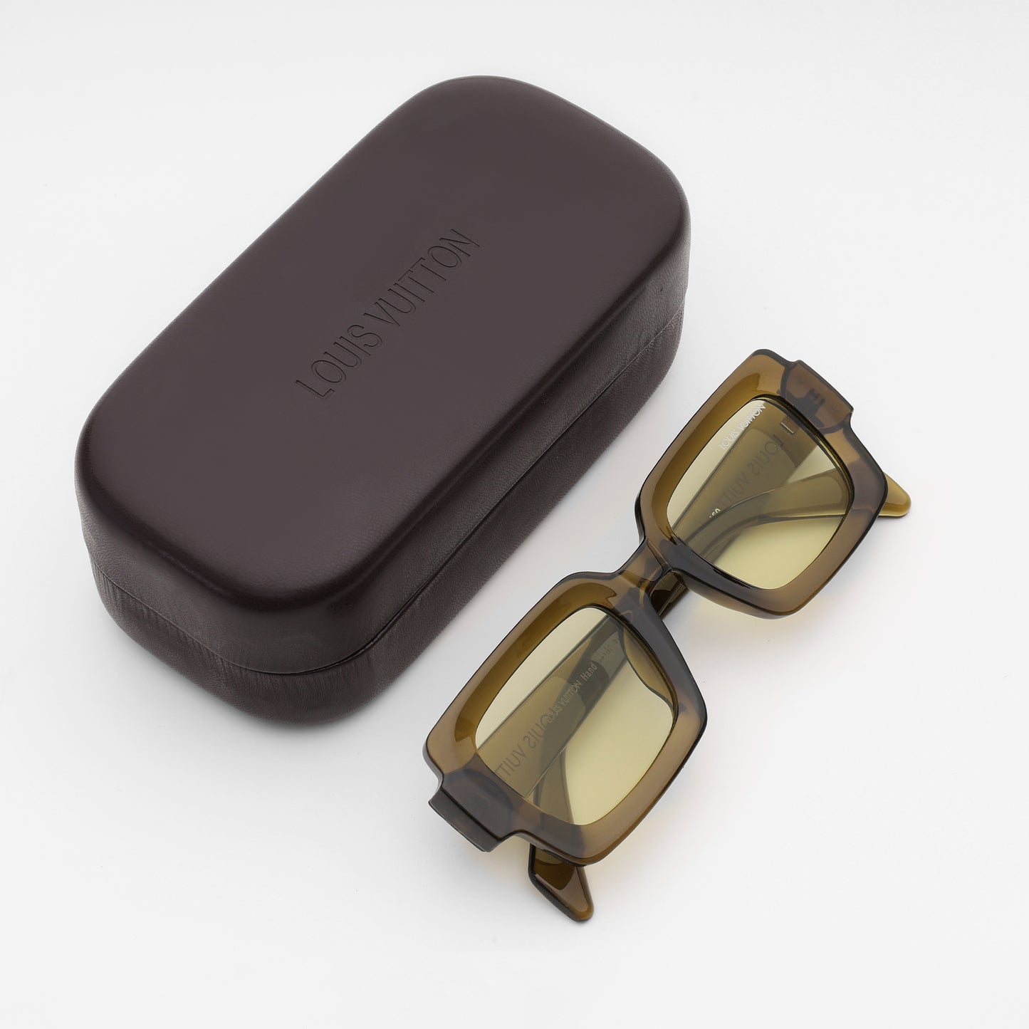Vuitton Olive Square Sunglasses