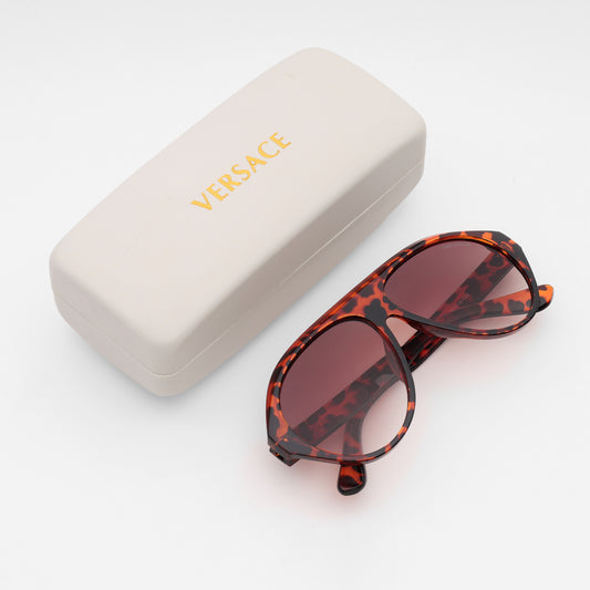 Havana Luxe Oversized Sunglasses