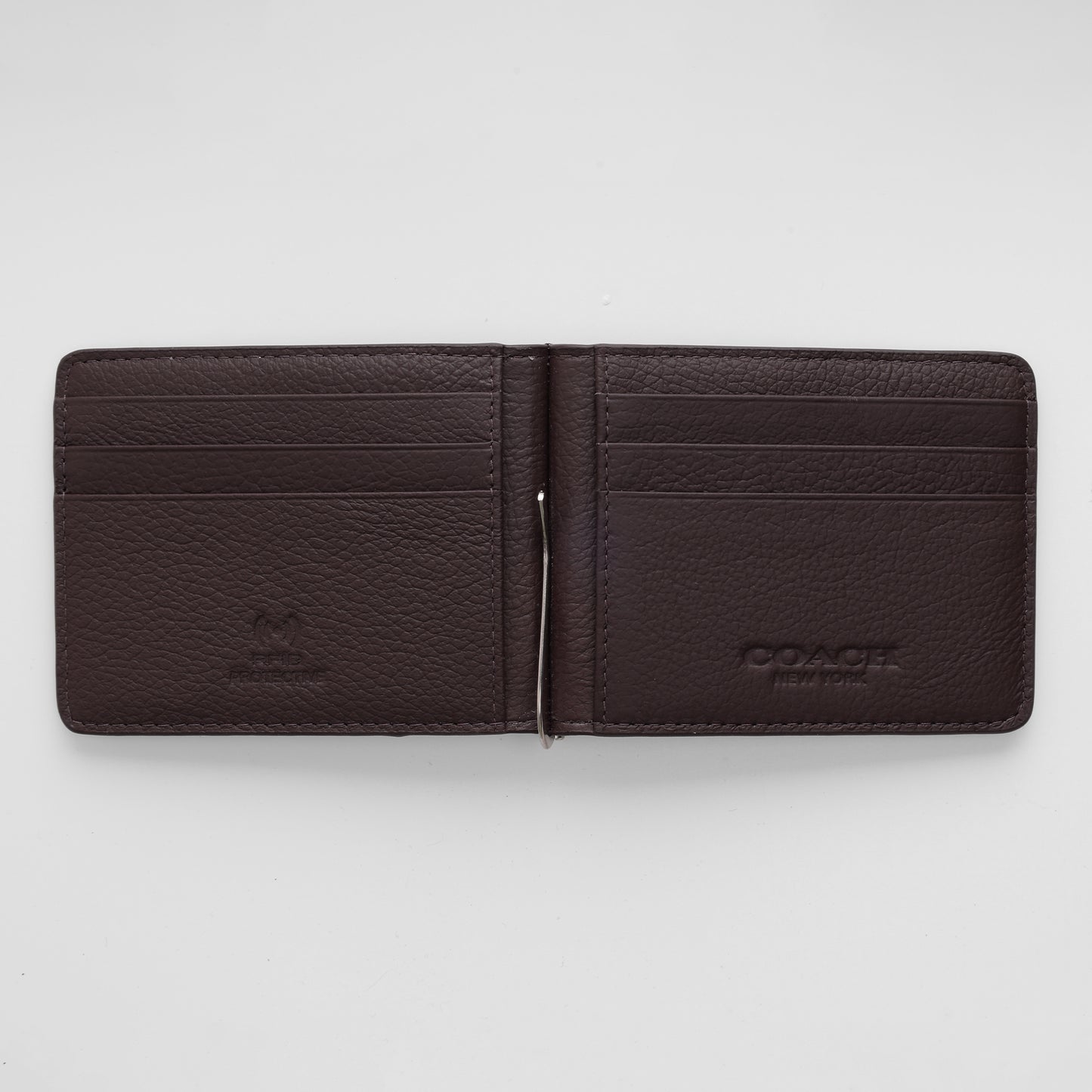 Signature Canvas  Brown Bifold Wallet
