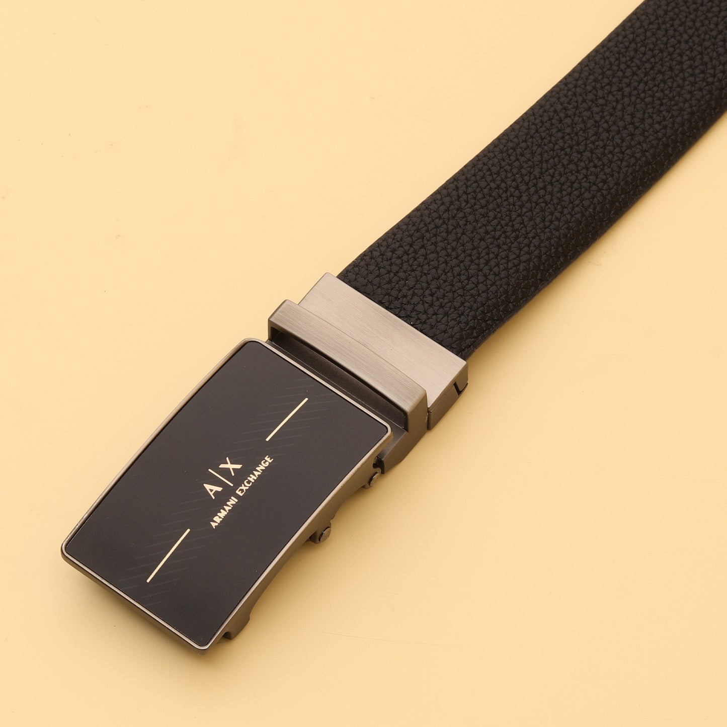 Exchange Reversible Textured Leather Belt