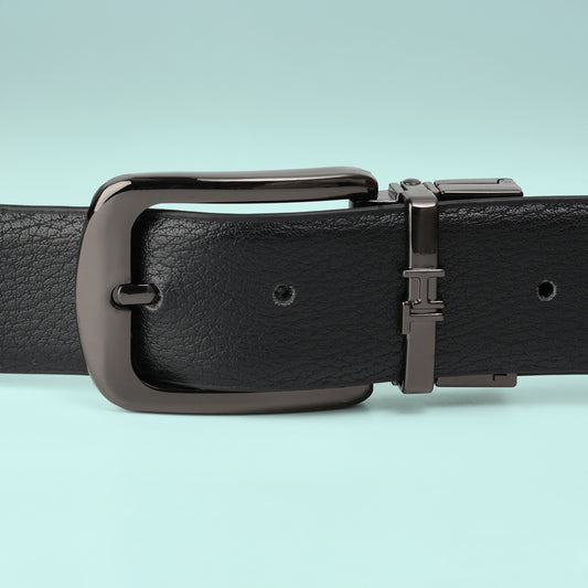 Obsidian Frame Textured Belt