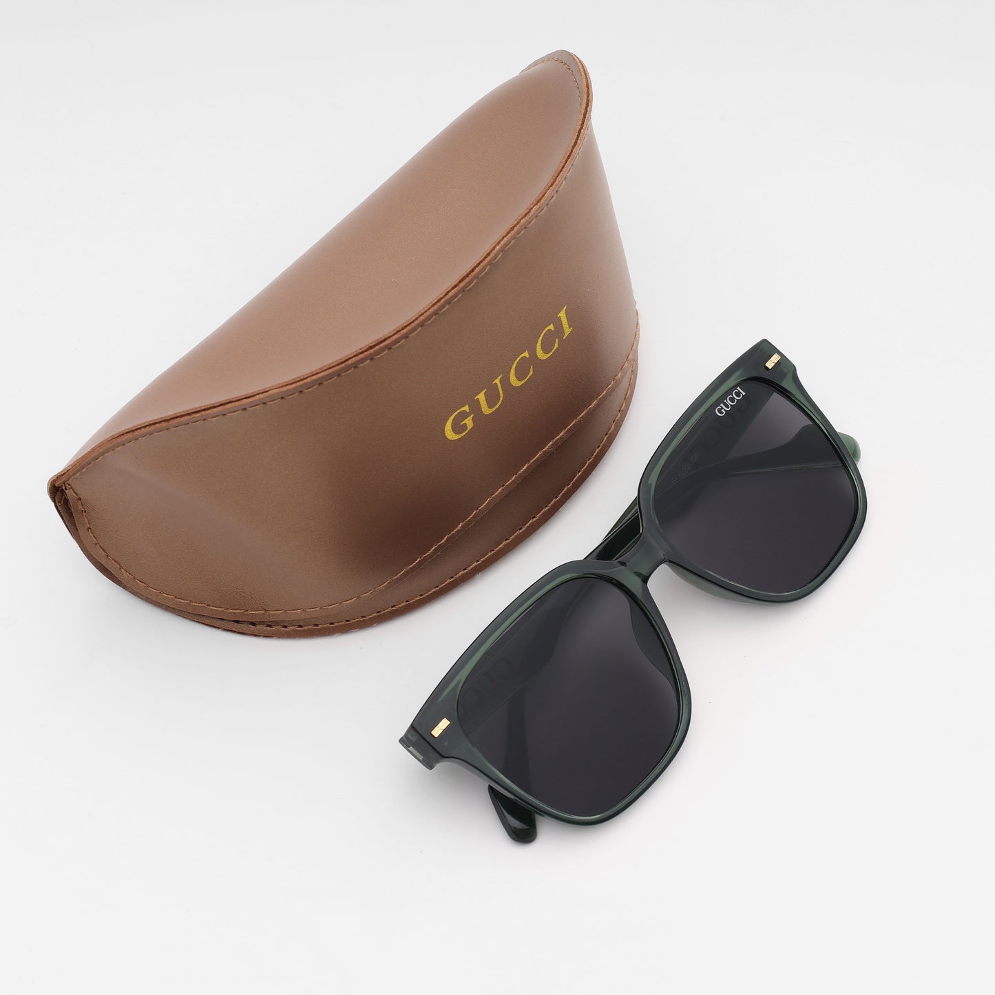 Heritage Square Sunglasses in Emerald Green