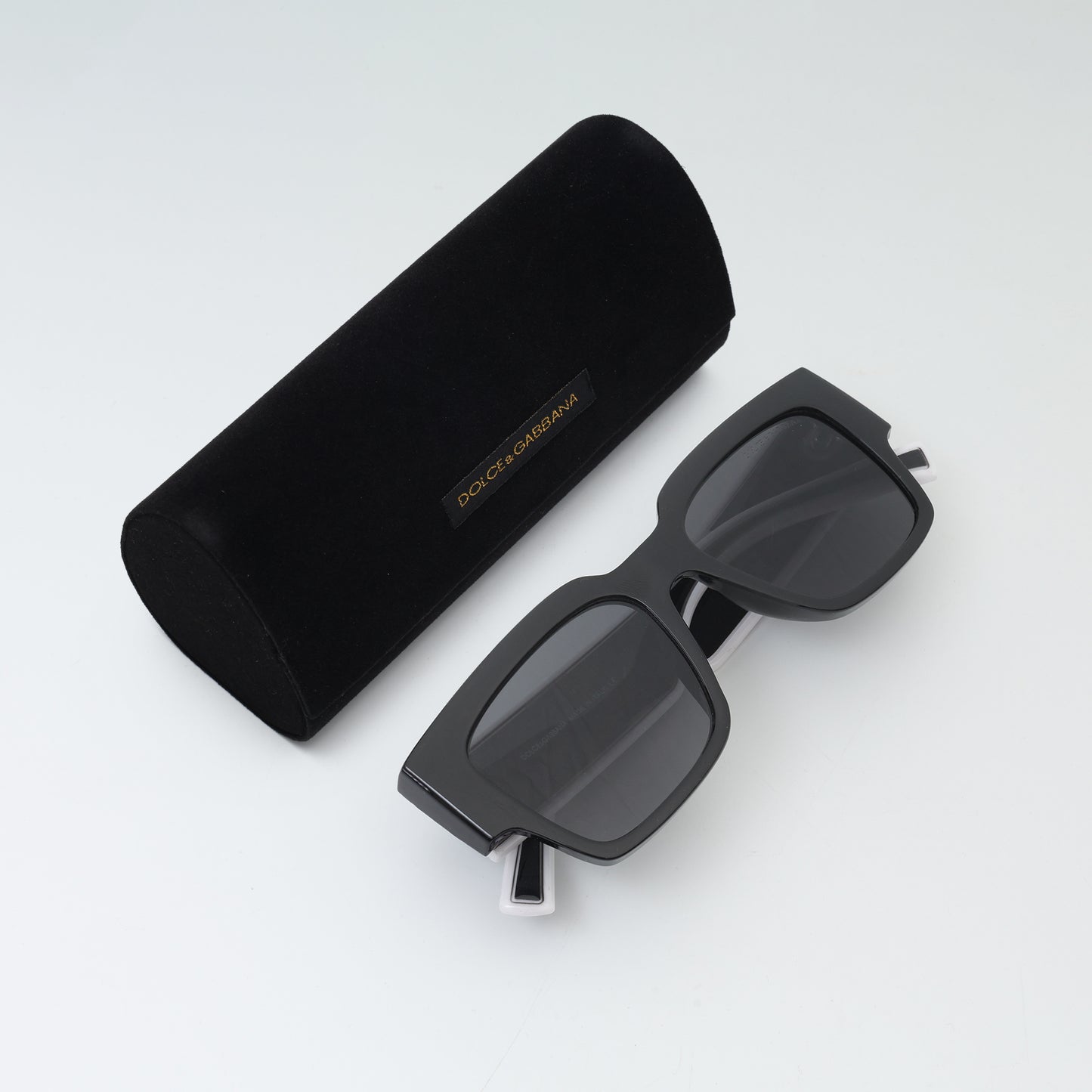 Monochrome Statement Square Sunglasses
