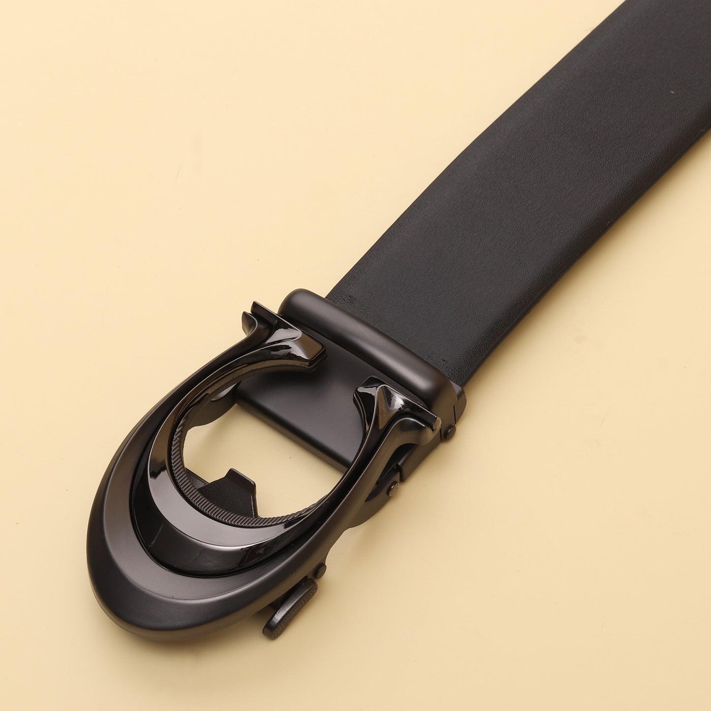 All black  Reversible Belt