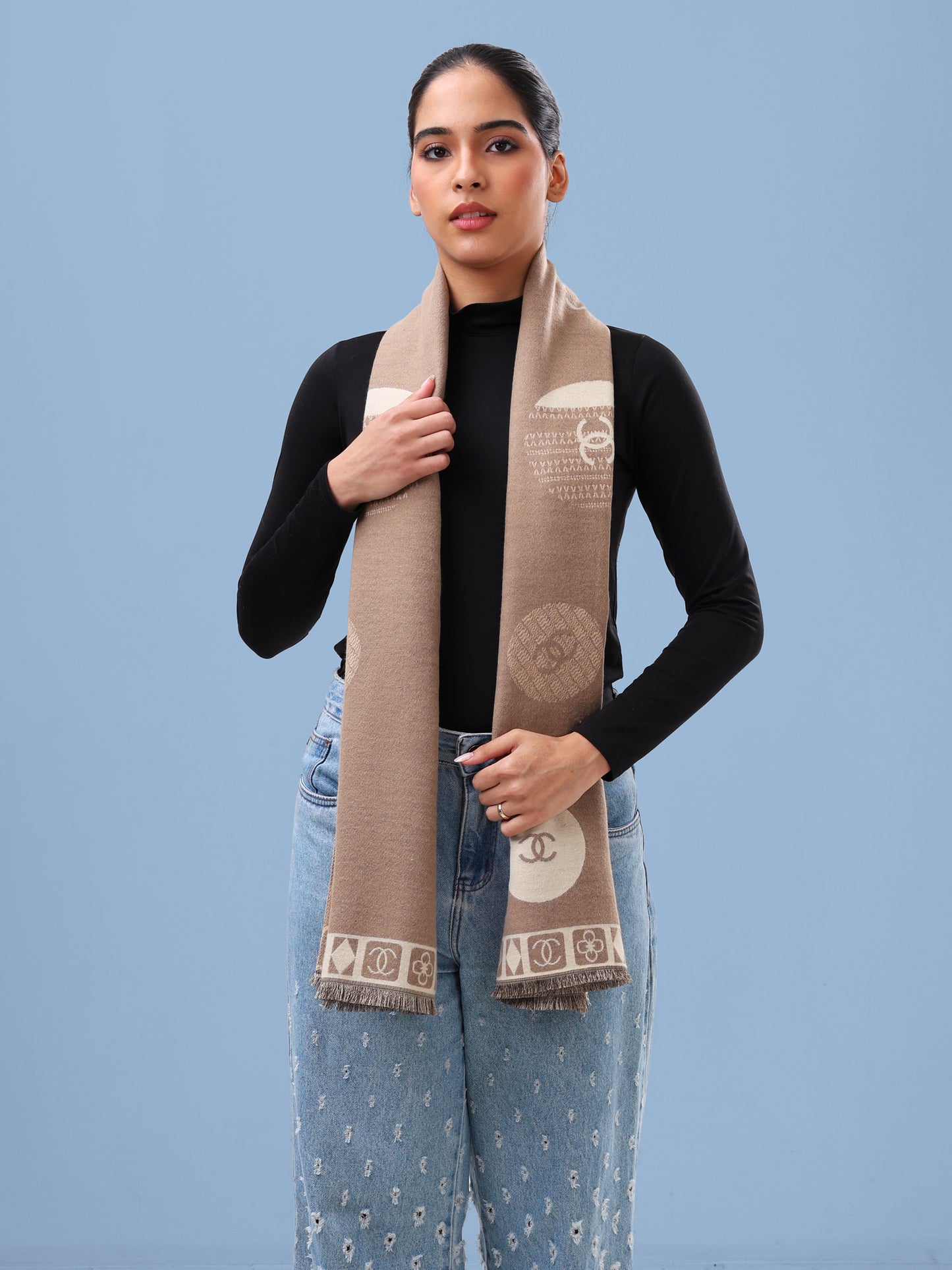 Soft Taupe Logo Wrap