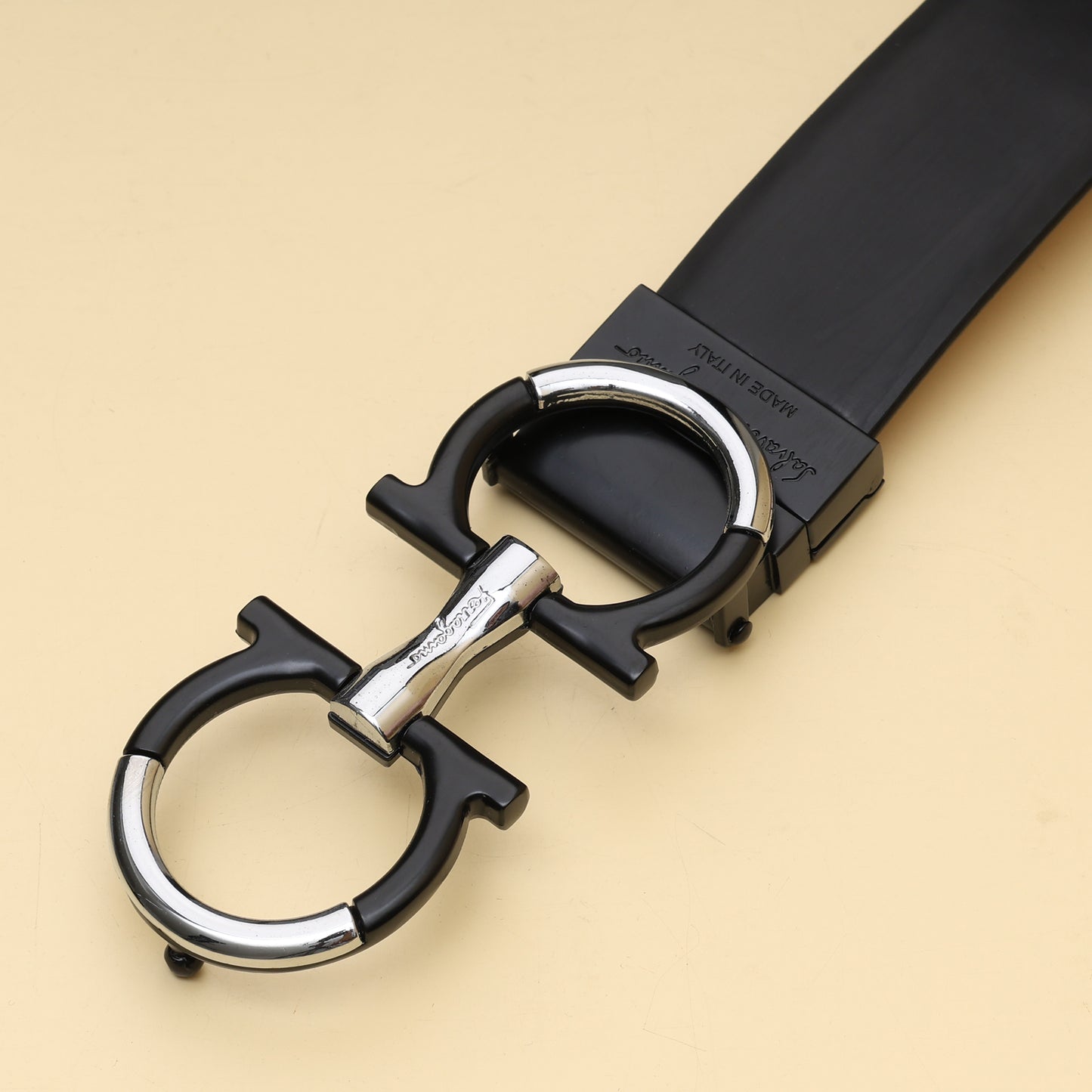 Chrome Loop Accent Belt