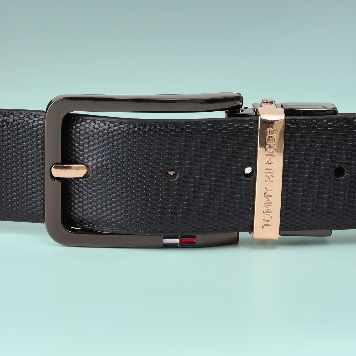 Midnight Weave Two-Tone Belt