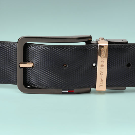Midnight Weave Two-Tone Belt