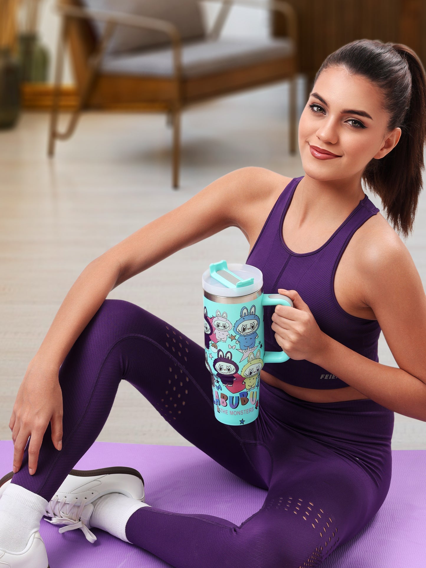 LABUBU “The Monsters” Aqua  Sipper