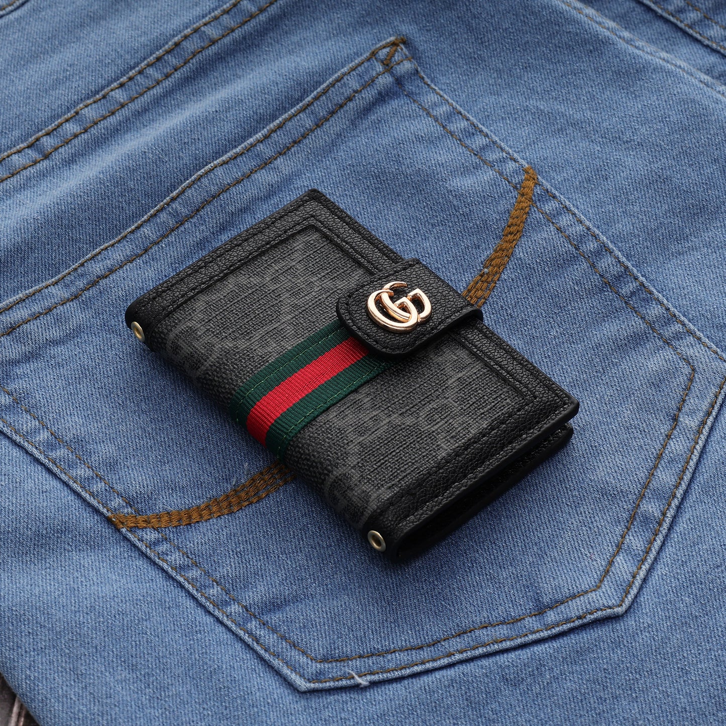 Stripe Accent Designer Wallet