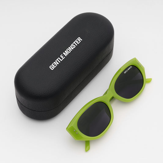 Neon Green Cat-Eye Sunglasses