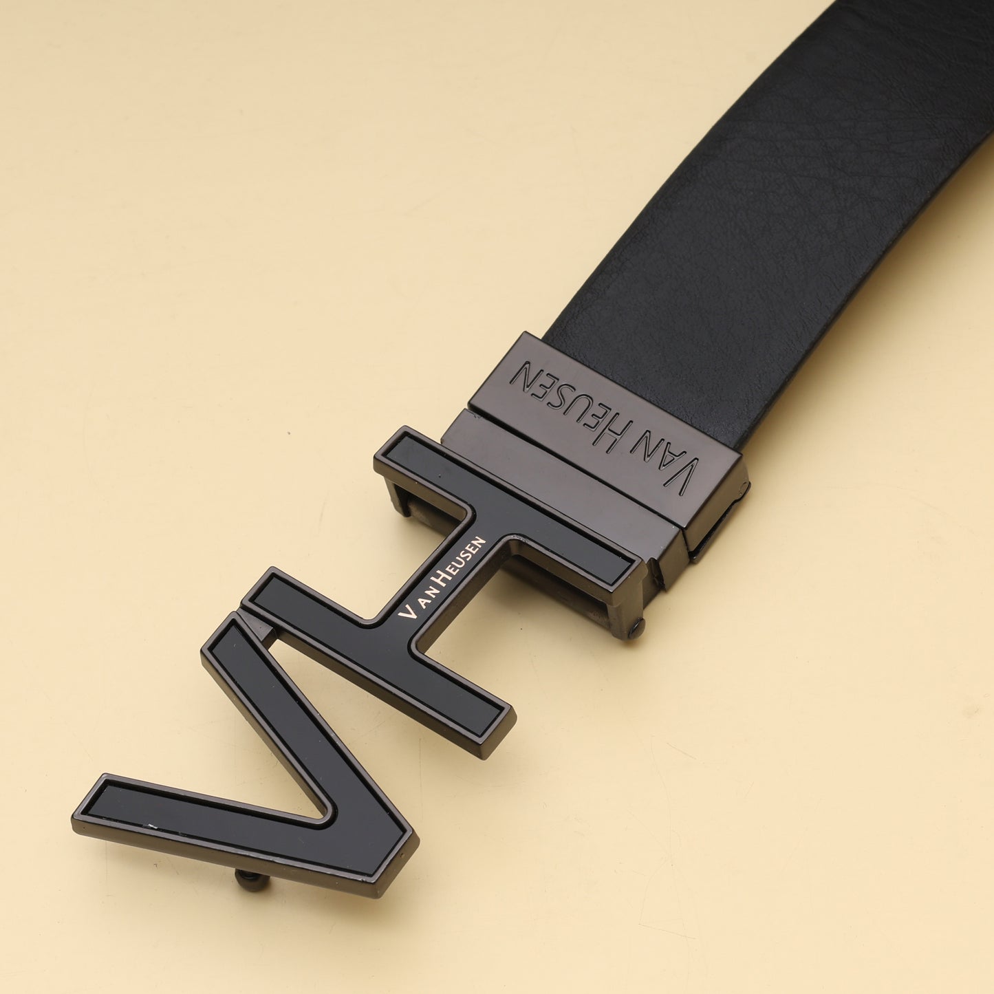 Monogram Edge Buckle Belt