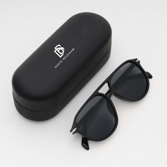Jet Black Classic Aviators