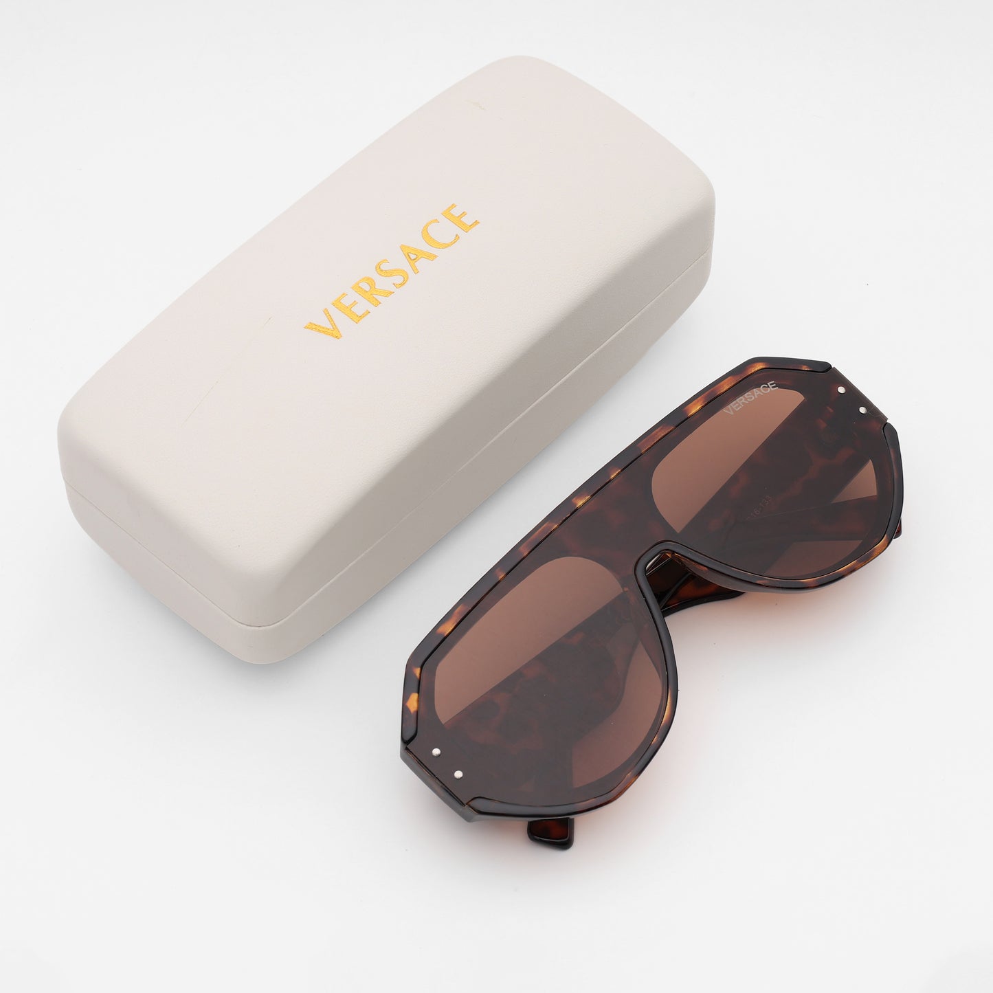 Havana Shield Sunglasses