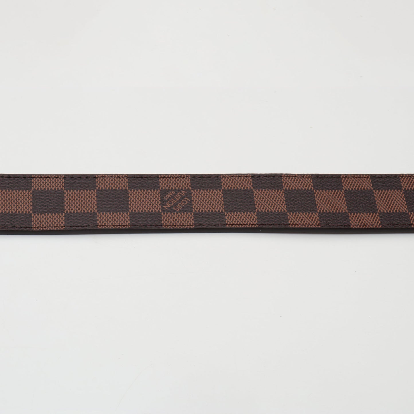 Damier Ebene Belt