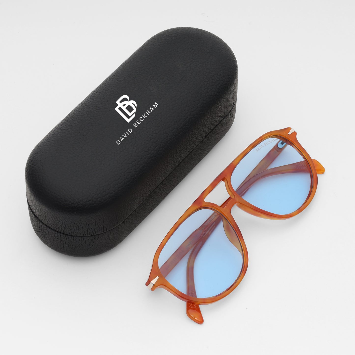 Beckham Amber Blue Aviators