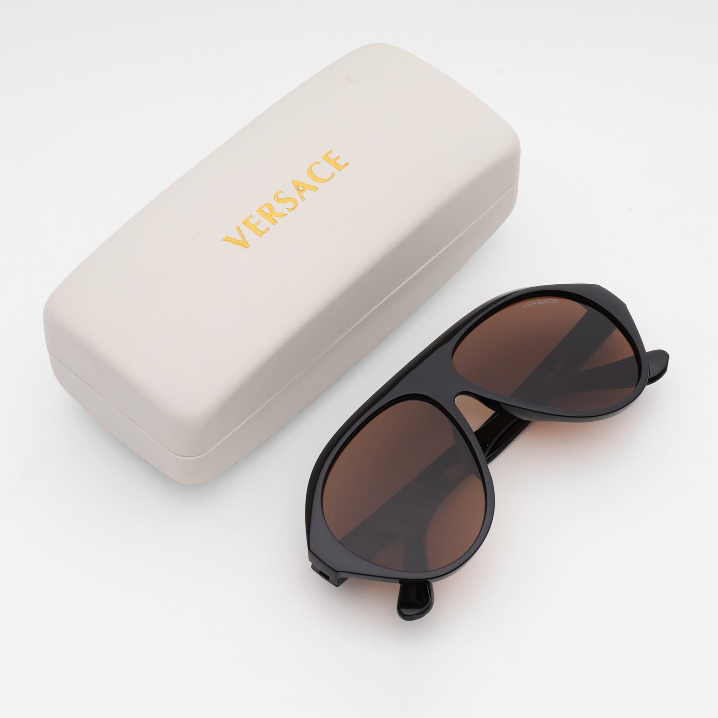 Iconic Havana Shield Sunglasses