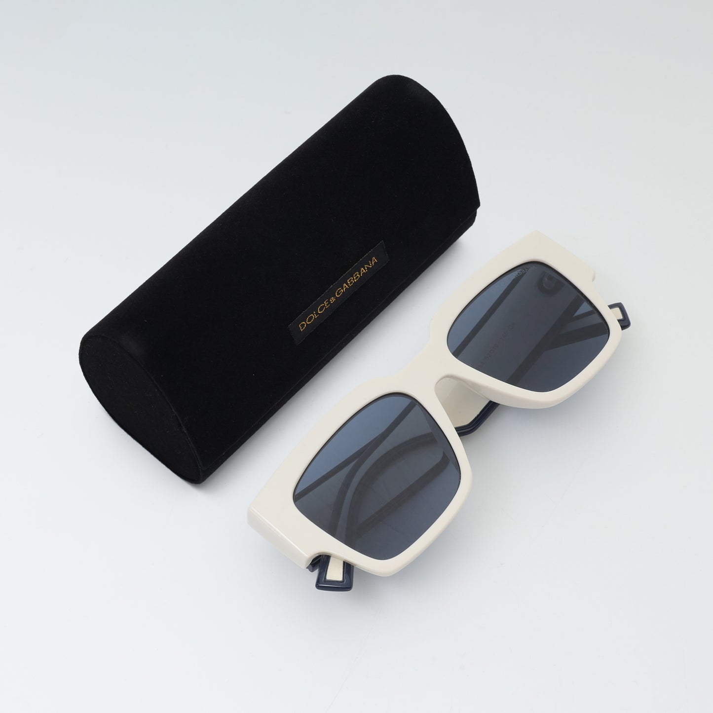 Ivory Statement Square Sunglasses