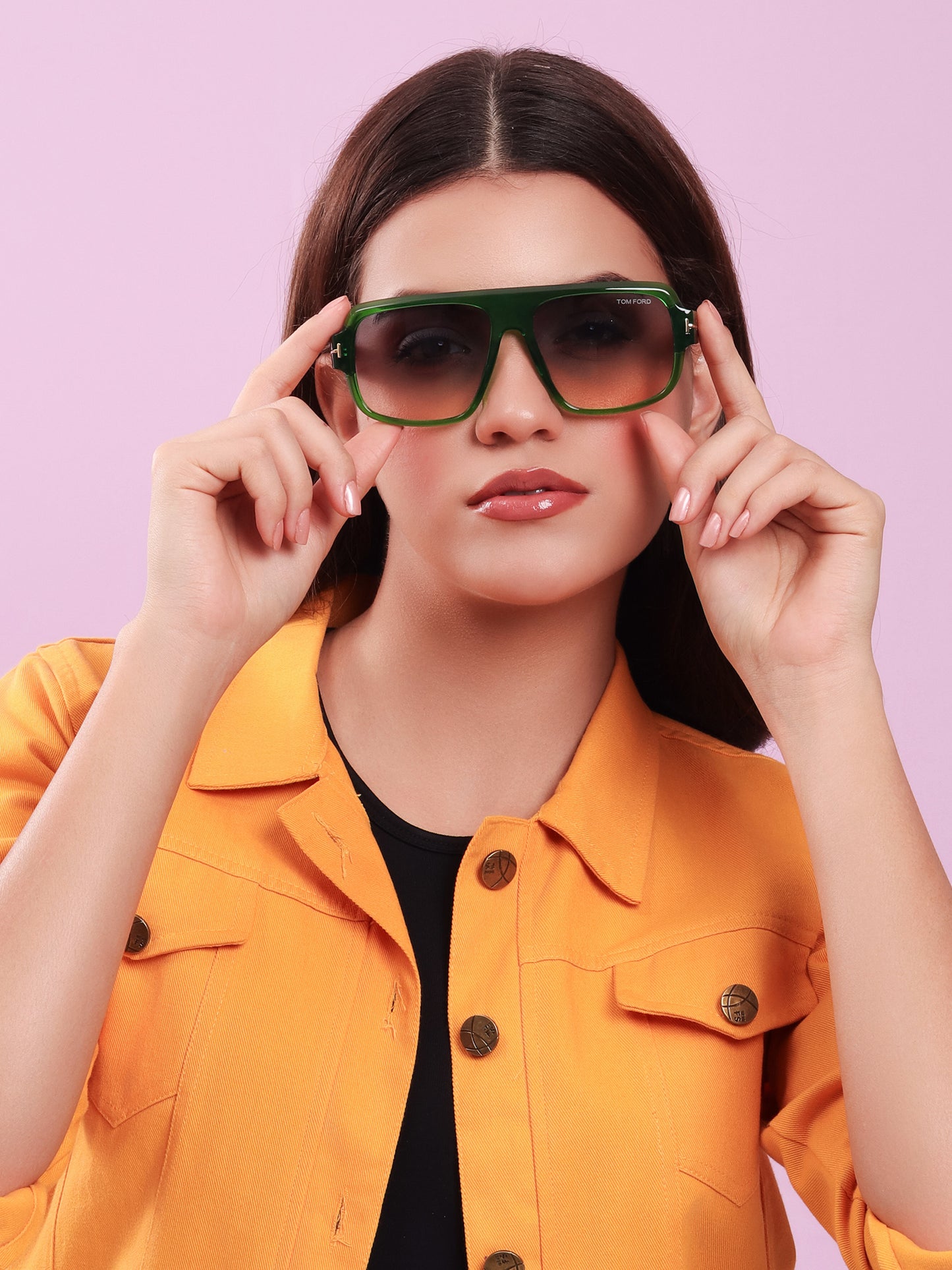 Emerald Fade Navigator Sunglasses