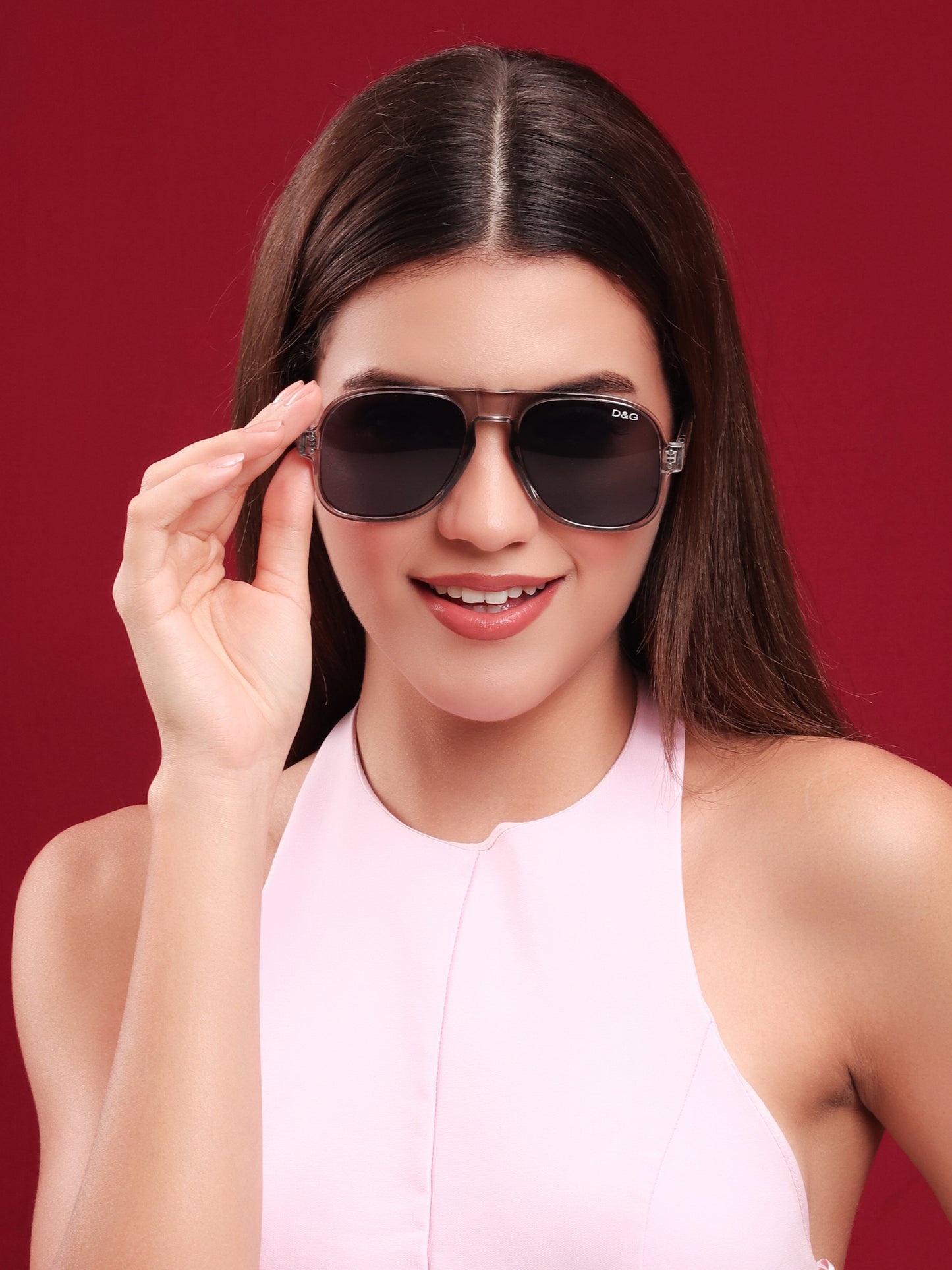 D&G Vintage-Inspired Aviator Sunglasses