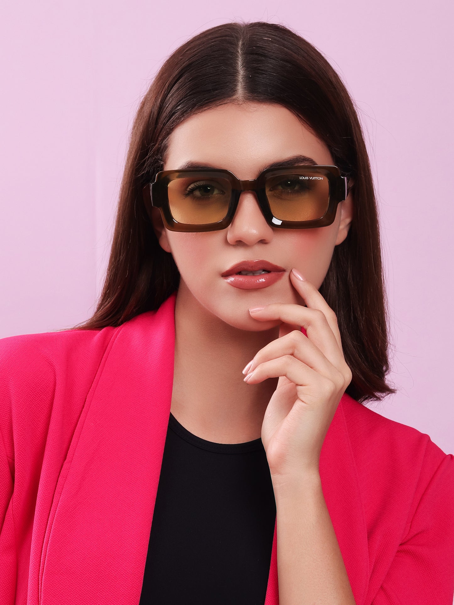 Vuitton Olive Square Sunglasses