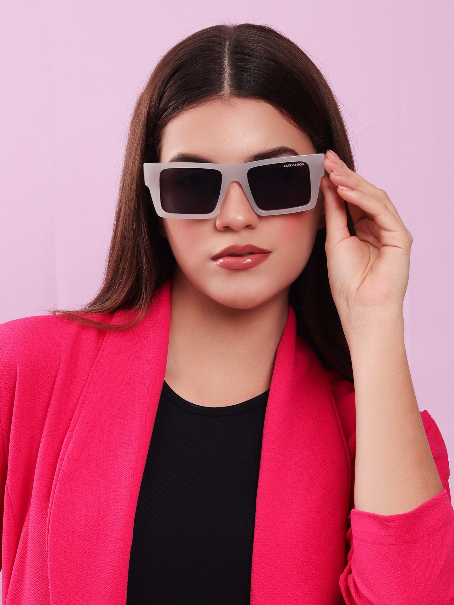 Essential Square Sunglasses in Sandstone