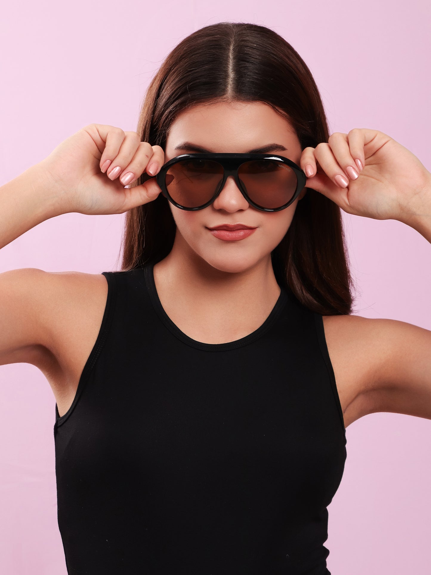 Iconic Havana Shield Sunglasses